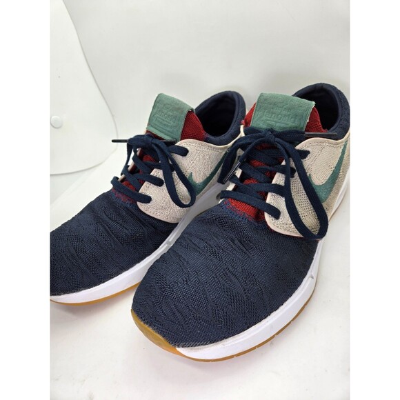 Nike SB Air Max Janoski 2 Shoes Mens 8.5 Blue Skateboarding Running Gym Sneakers